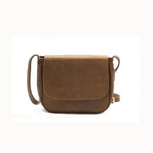 DANIBE PURSE | Bronze Crossbody Bag | Artisanal | Leather bag | Genuine leather |