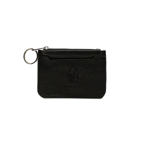 ALEXIA - Black Mini Wallet | Card Holder Wallet | Leather Wallet | Genuine Leather |Artisanal.