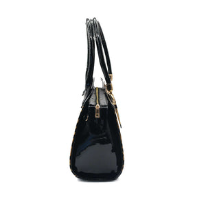 BELLA PURSE | Frame bag | Handmade Handbag | Black color | Artisanal | Art | Style | Elegance | Beauty | PU |