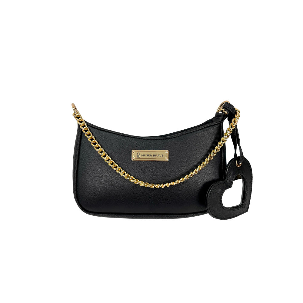 Vegan black purse online