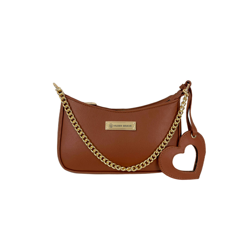 Hilanny Purse - Vegan Leather in Black, Red, and Brown