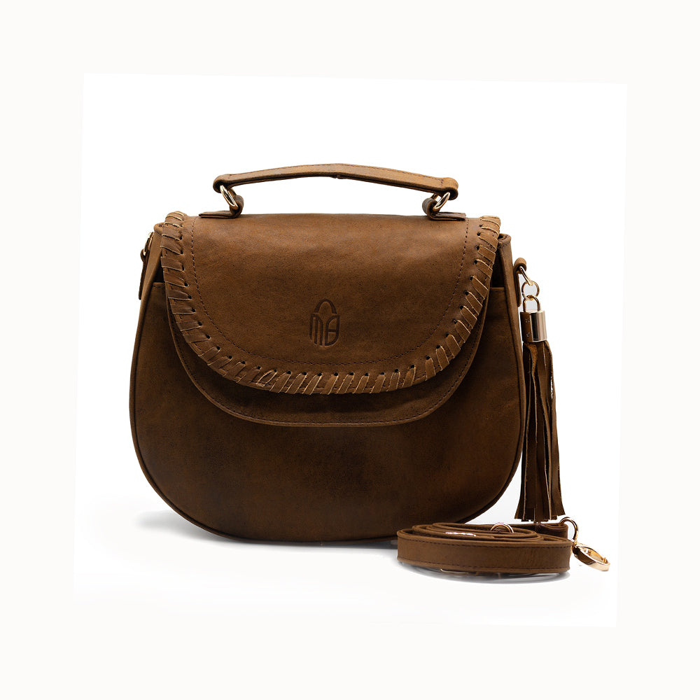 MICHELLE PURSE | Crossbody | Handmade | Handbag | Artisanal | Leather bag | Genuine leather | Art |