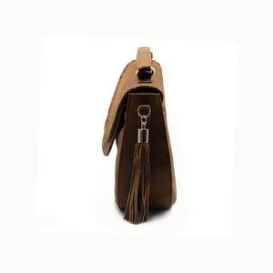 MICHELLE PURSE | Crossbody | Handmade | Handbag | Artisanal | Leather bag | Genuine leather | Art |
