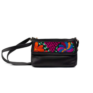 DANIA PURSE - Handmade floral embroidered handbag